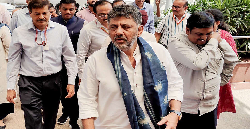 डीके शिवकुमार ने भाजपा पर बेंगलुरु के विकास को लेकर किया पलटवार