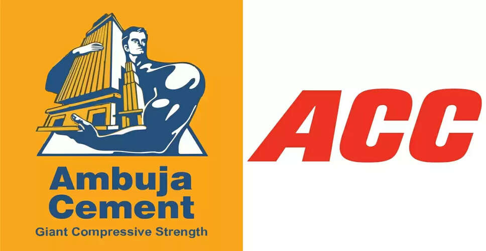 Ambuja Cements और ACC ने SBTi द्वारा नेट-जीरो लक्ष्यों की मान्यता प्राप्त की
