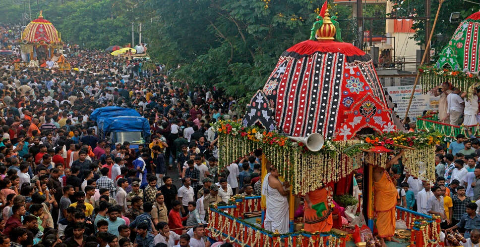 भगवान जगन्नाथ की बहुदा यात्रा: सुरक्षा इंतजाम और उत्सव की तैयारियां