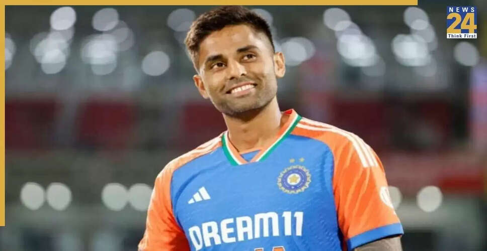 सूर्यकुमार यादव का मजेदार टॉस पल, क्रिकेट फैंस का दिल जीत लिया