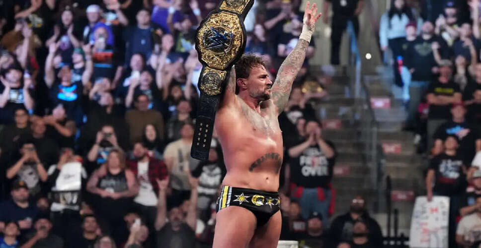 CM Punk की WWE में वापसी की संभावना, Backlash 2026 में नहीं होंगे शामिल
