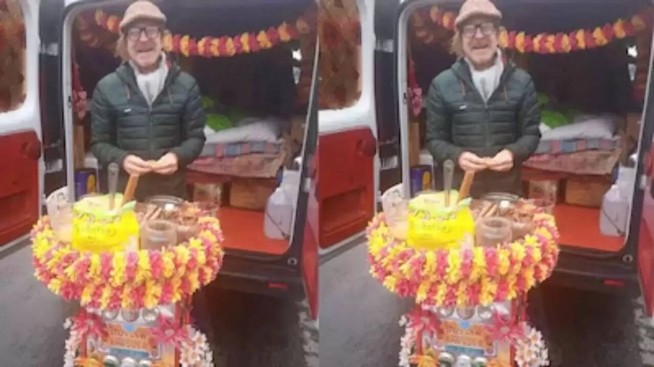 लंदन में भारतीय झालमुड़ी का जादू: एंगस डेनून की कहानी