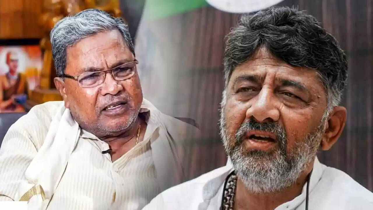 कर्नाटक में राजनीतिक हलचल: डीके शिवकुमार और सिद्धारमैया के बीच टकराव