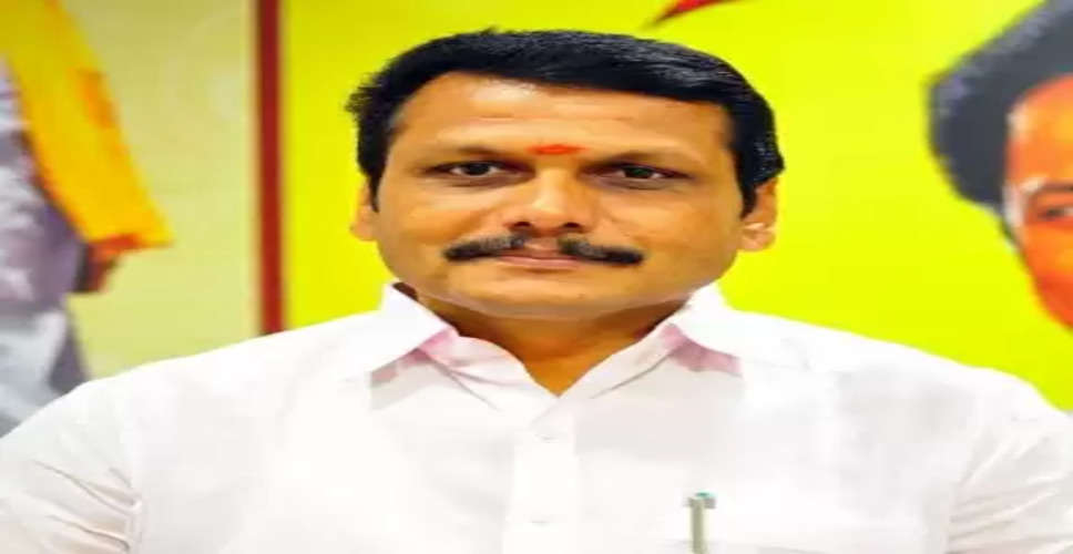 ईडी ने जेल में बंद तमिलनाडु के मंत्री सेंथिल बालाजी के आवास पर फिर से तलाशी ली