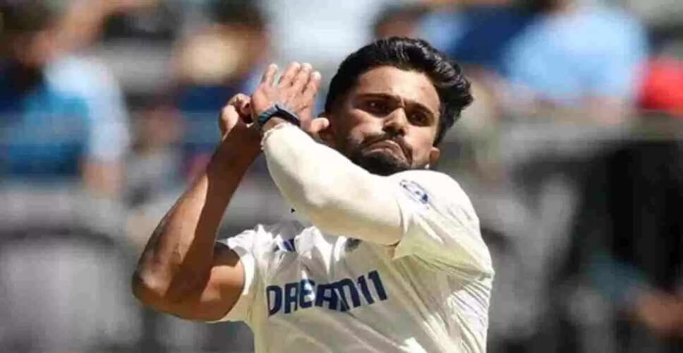 नितीश कुमार रेड्डी का शानदार प्रदर्शन, कप्तान ने दी गेंदबाजी की जिम्मेदारी