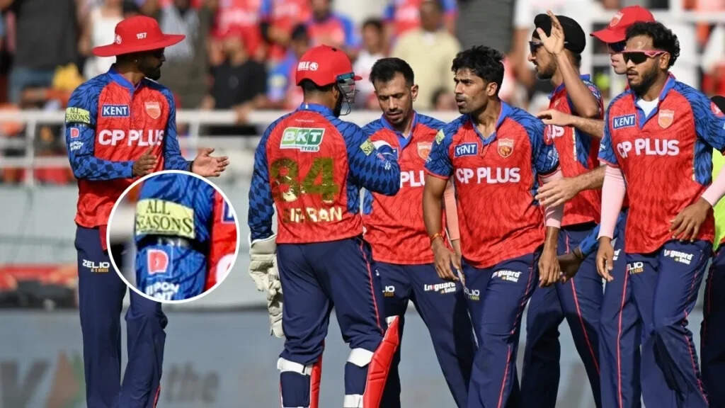 पंजाब किंग्स ने सनराइजर्स हैदराबाद को हराया, काली पट्टी बांधकर किया सम्मान