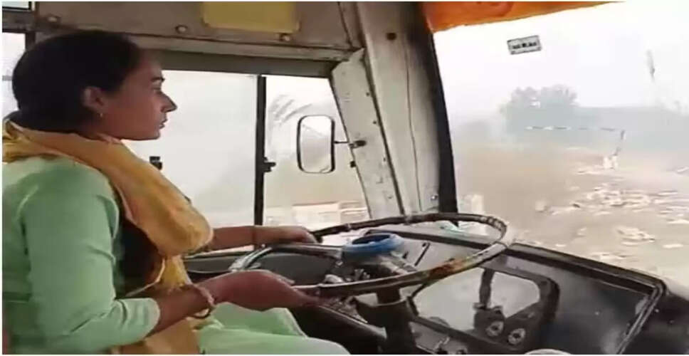 यूपी की महिला चालक और पति की अनोखी जोड़ी, रोडवेज बस में चर्चा का विषय