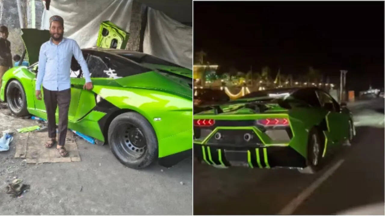 झारखंड के युवक ने पुरानी मारुति 800 को बनाया लैम्बोर्गिनी जैसा
