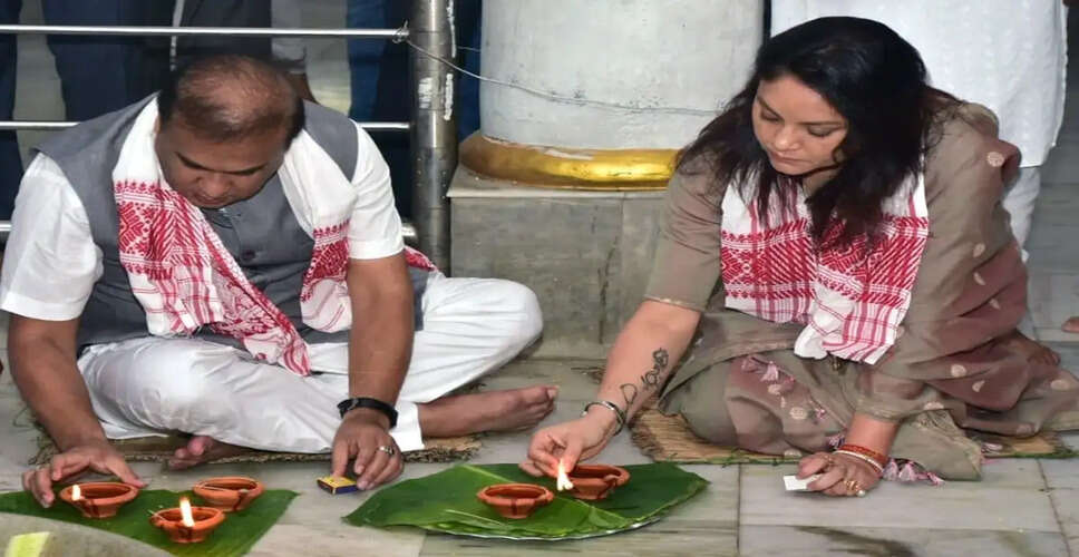 असम के मुख्यमंत्री की पत्नी ने कांग्रेस नेता के आरोपों का किया खंडन