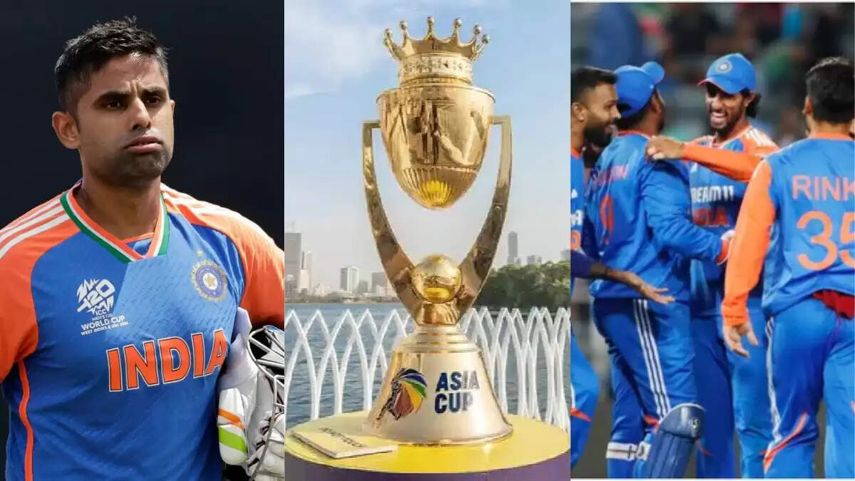 सूर्यकुमार यादव एशिया कप 2025 से बाहर, टीम में नहीं मिली जगह
