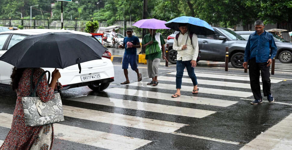 दिल्ली-एनसीआर में बारिश का नया दौर, ऑरेंज अलर्ट जारी