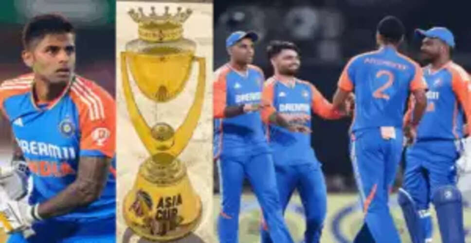 एशिया कप 2025 के सुपर-4 के लिए भारत की 15 सदस्यीय टीम की घोषणा, सूर्या बने कप्तान