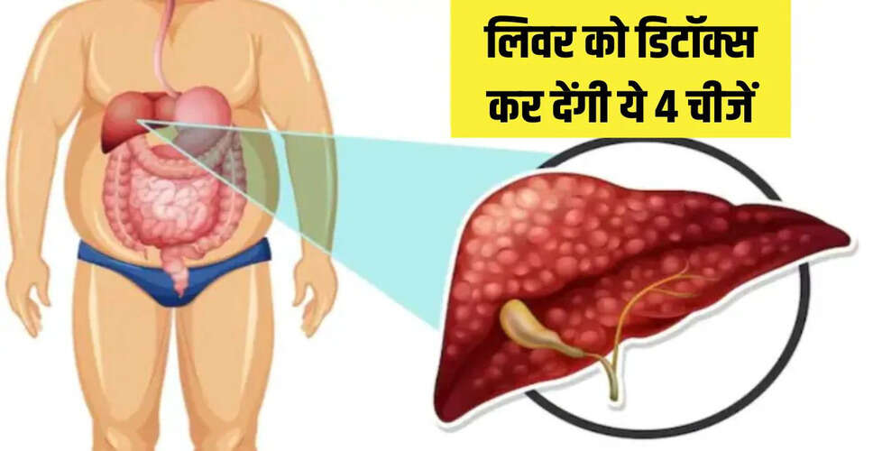 लिवर को 20-25 दिनों में डिटॉक्स करने के लिए 4 प्रभावी खाद्य पदार्थ