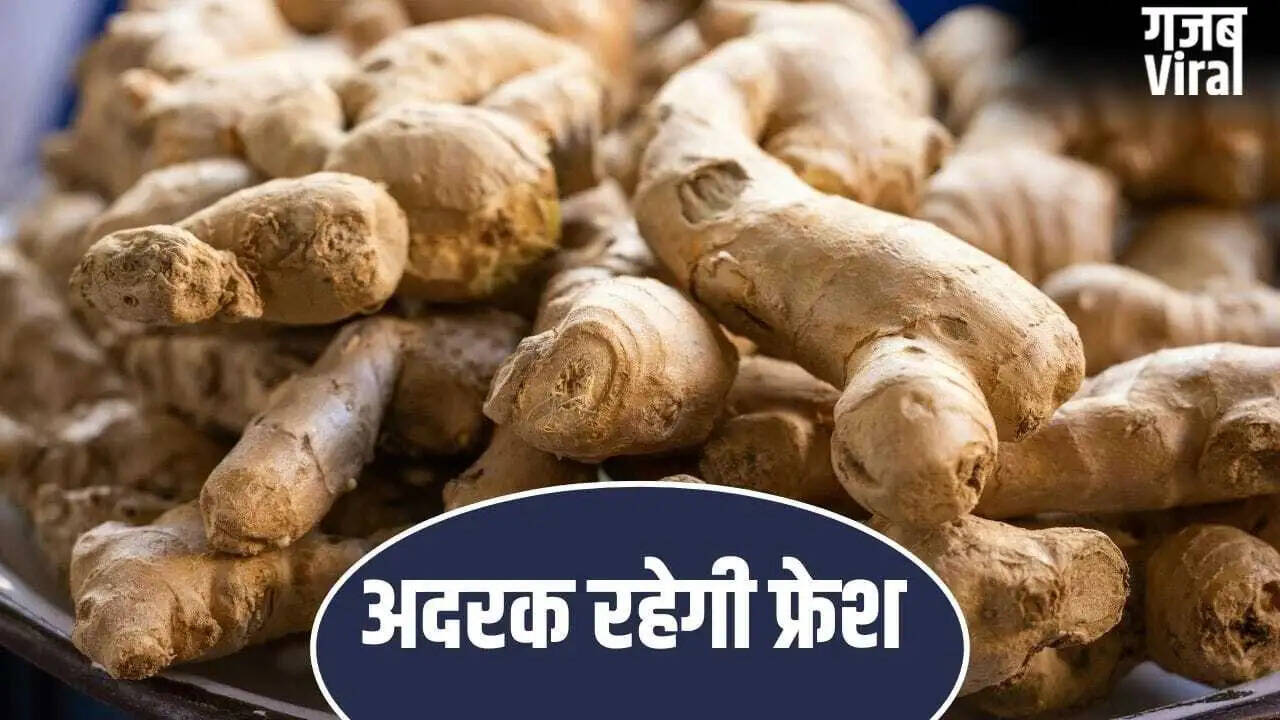 गर्मियों में अदरक को ताजा रखने के आसान तरीके