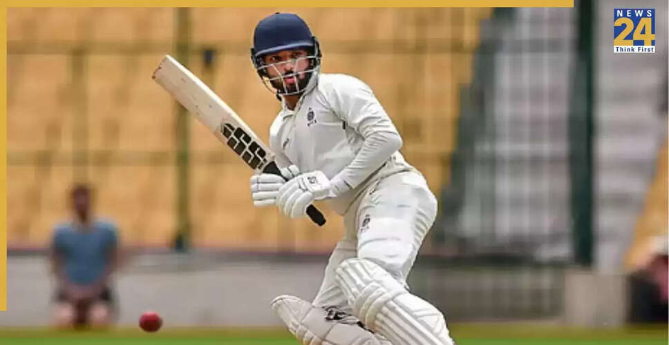 राजत पटिदार ने दुलेप ट्रॉफी में शानदार शतक लगाया