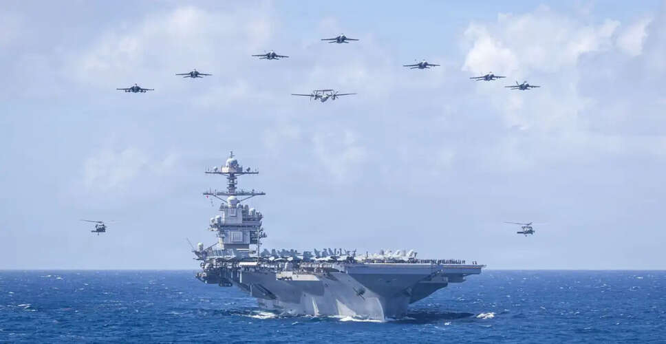 USS Abraham Lincoln और USS Tripoli पर भोजन की कमी की चिंताएँ