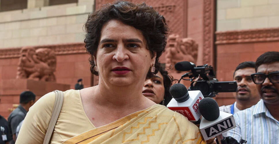 प्रियंका गांधी ने बिहार में मतदाता सूची पुनरीक्षण पर उठाए सवाल