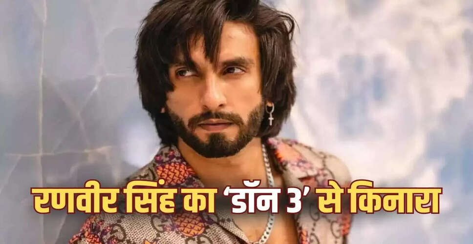 रणवीर सिंह ने डॉन 3 से हटने का लिया बड़ा फैसला, अब इस फिल्म पर करेंगे ध्यान