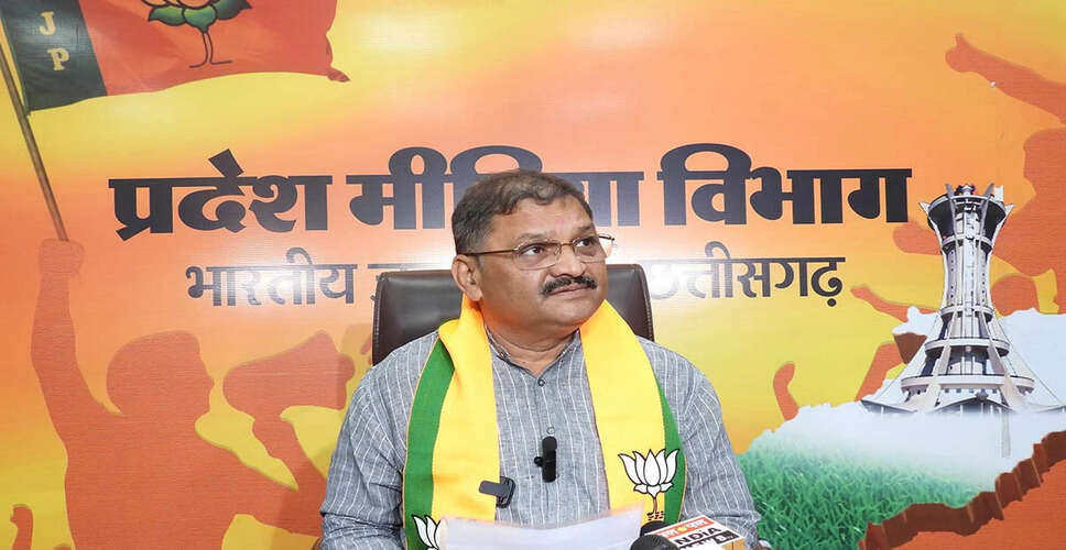छत्तीसगढ़ में विकास की नई दिशा: भाजपा प्रवक्ता संतोष पांडेय का बयान