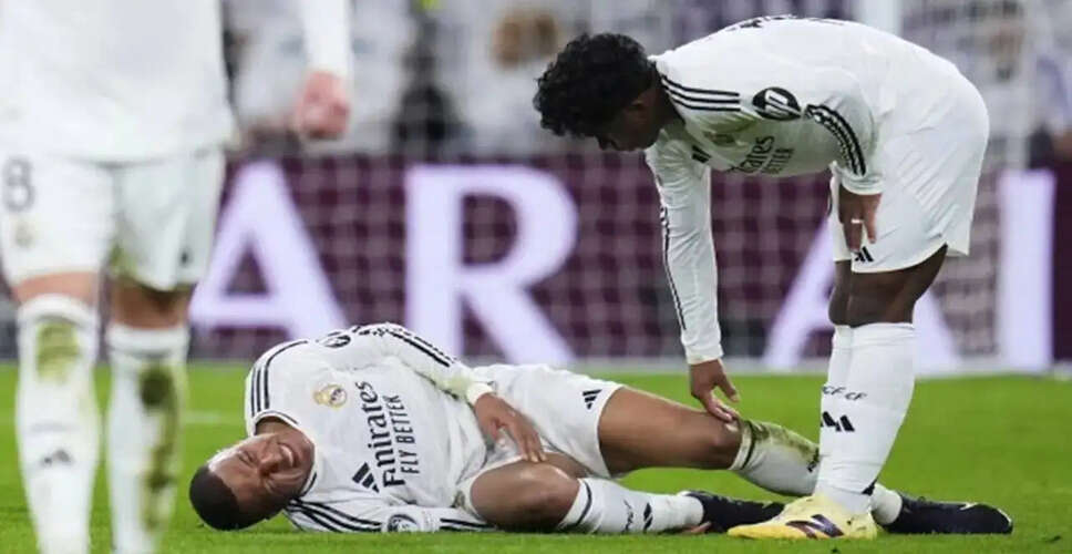 किलियन एम्बाप्पे की चोट ने विश्व कप को लेकर चिंता बढ़ाई