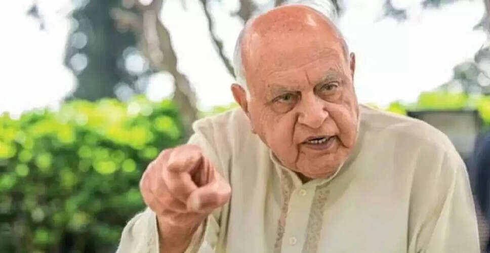 फारूक अब्दुल्ला की तबीयत बिगड़ी, श्रीनगर के अस्पताल में भर्ती