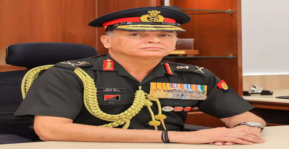 जनरल धीरज सेठ को भारतीय सेना का नया प्रमुख नियुक्त किया गया