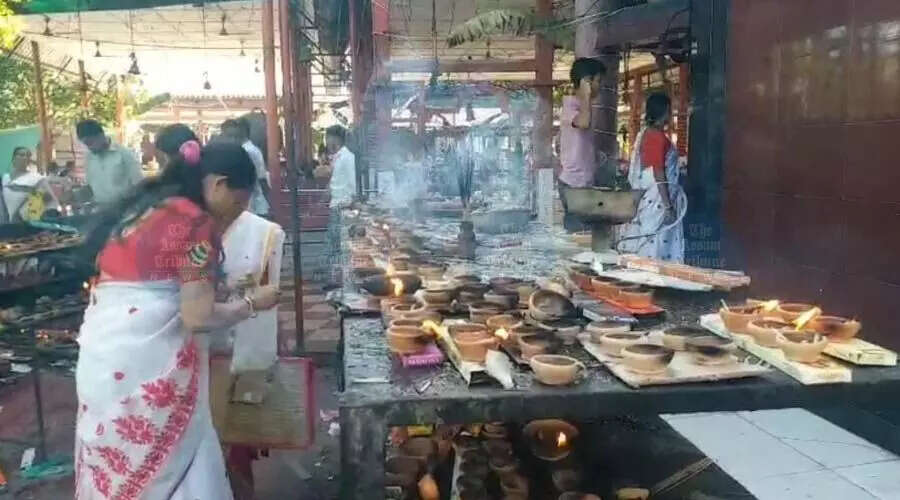 नलबाड़ी में ऐतिहासिक काली पूजा का आयोजन