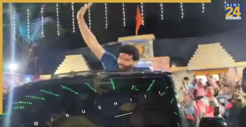 रोहित शर्मा की गणेश चतुर्थी पर मुंबई में भव्य उपस्थिति