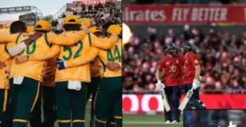 इंग्लैंड ने दक्षिण अफ्रीका के खिलाफ T20I में बनाया 304 रन का नया रिकॉर्ड