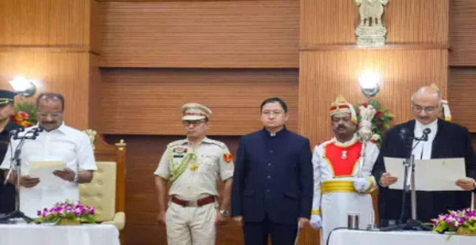 त्रिपुरा उच्च न्यायालय के नए मुख्य न्यायाधीश के रूप में न्यायमूर्ति एम.एस. रत्न श्री रामचंद्र राव ने शपथ ली