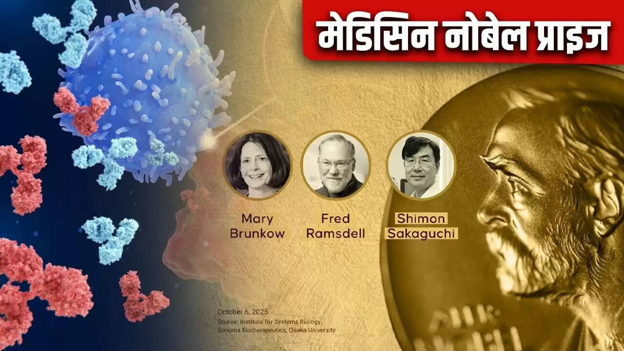 नोबेल पुरस्कार 2025: पेरिफेरल इम्यून टॉलरेंस पर शोध के लिए सम्मानित