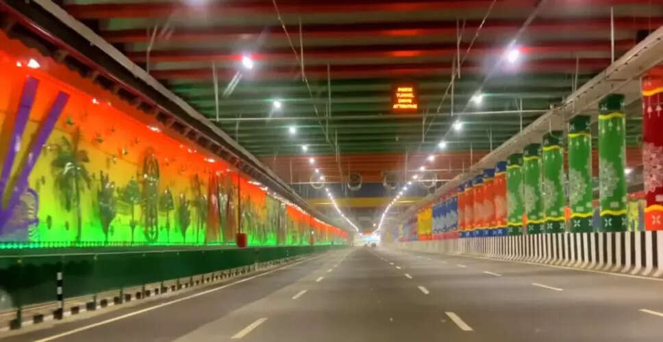 दिल्ली-एनसीआर का द्वारका टनल: दुनिया की सबसे बड़ी सार्वजनिक कला स्थापना