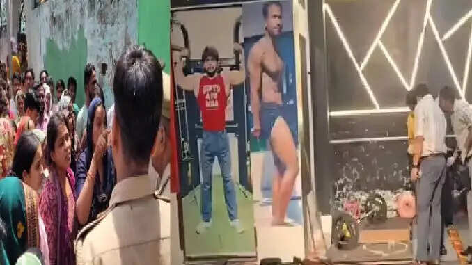 बुलंदशहर में ट्रिपल मर्डर: परिजनों का प्रदर्शन और पुलिस की कार्रवाई