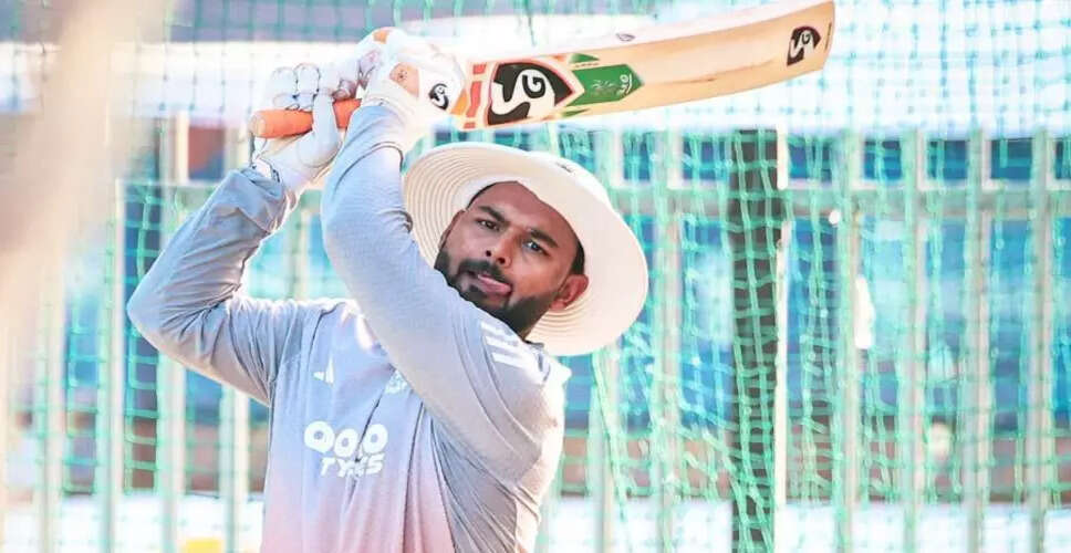 गुवाहाटी में ऐतिहासिक टेस्ट मैच की तैयारी में रिषभ पंत का उत्साह