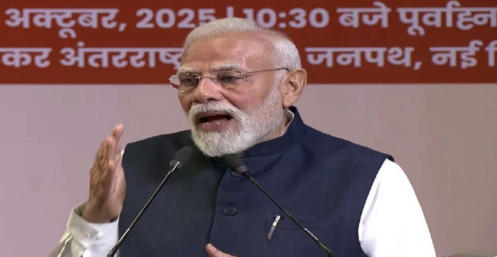 प्रधानमंत्री मोदी ने आरएसएस के शताब्दी समारोह में किया संबोधन