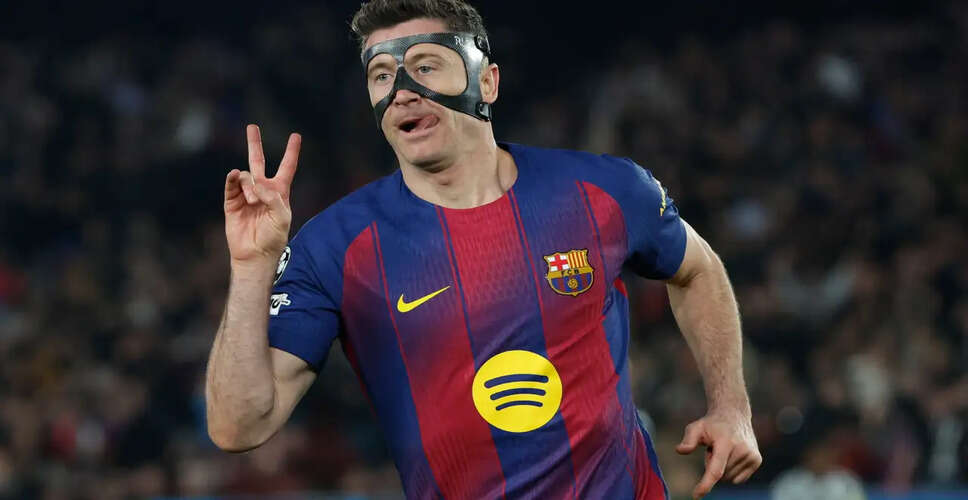 रोबर्ट लेवांडोव्स्की ने चैंपियंस लीग में नया रिकॉर्ड बनाया