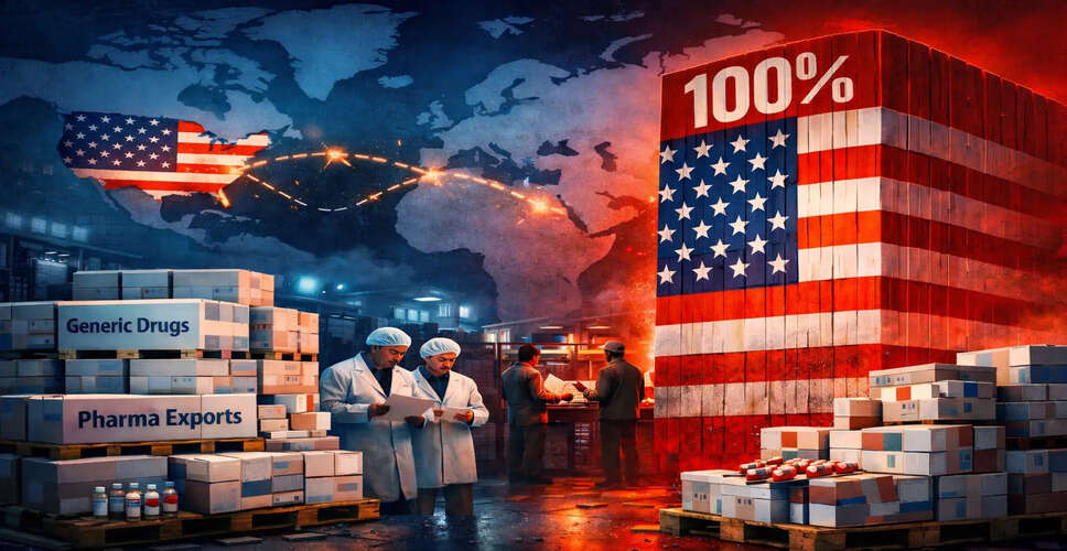 अमेरिका ने दवाओं पर 100% टैरिफ लगाया, भारत पर प्रभाव