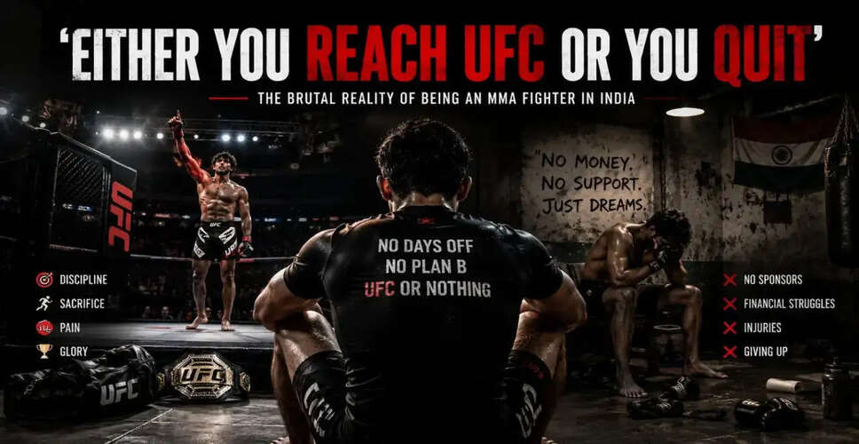 भारत में MMA के विकास में बाधाएं: कौशल या बुनियादी ढांचे की कमी?