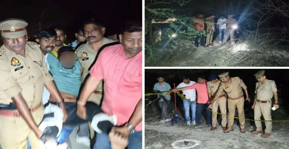 फतेहपुर में पुलिस ने किया इनामी बदमाश का एनकाउंटर