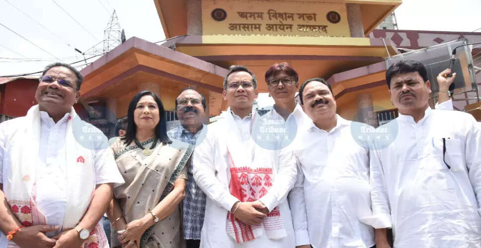 गुवाहाटी विधानसभा में गौरव गोगोई का प्रभावी प्रवेश