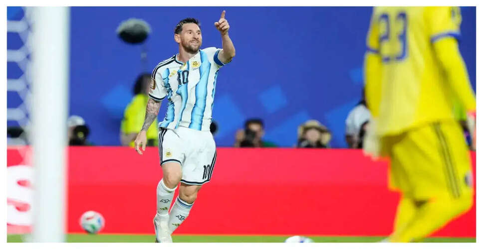 अर्जेंटीना ने फीफा विश्व कप 2026 में अल्जीरिया को 3-0 से हराया