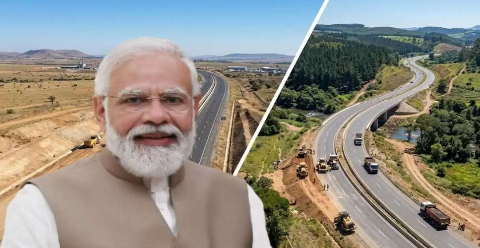 मोदी सरकार की नई सड़क परियोजनाओं से यात्रा में होगी 17 घंटे की कमी