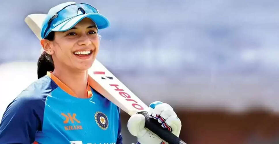 Smriti Mandhana Returns to No. 1 in ICC Women’s ODI Rankings