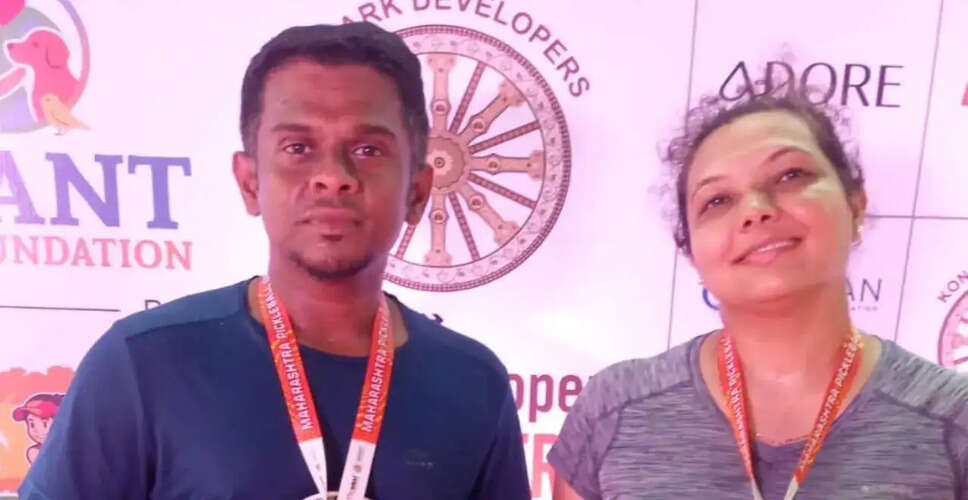महाराष्ट्र ओपन में श्रीजित शिवन और बबिता सैनी ने जीता 35+ इंटरमीडिएट मिक्स्ड डबल्स खिताब