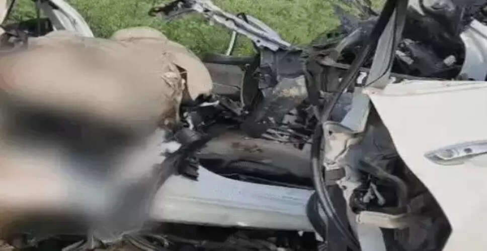 हरियाणा में कार-डंपर टक्कर में चार दोस्तों की जान गई