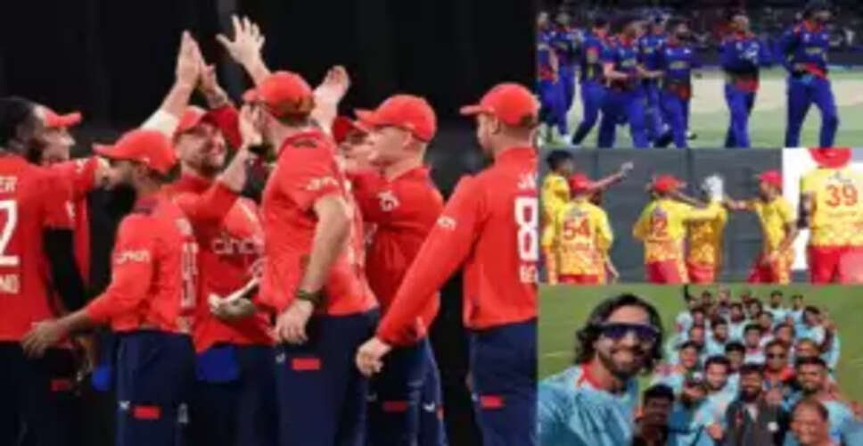 T20 क्रिकेट में 300 से अधिक रन बनाने वाली तीन टीमें