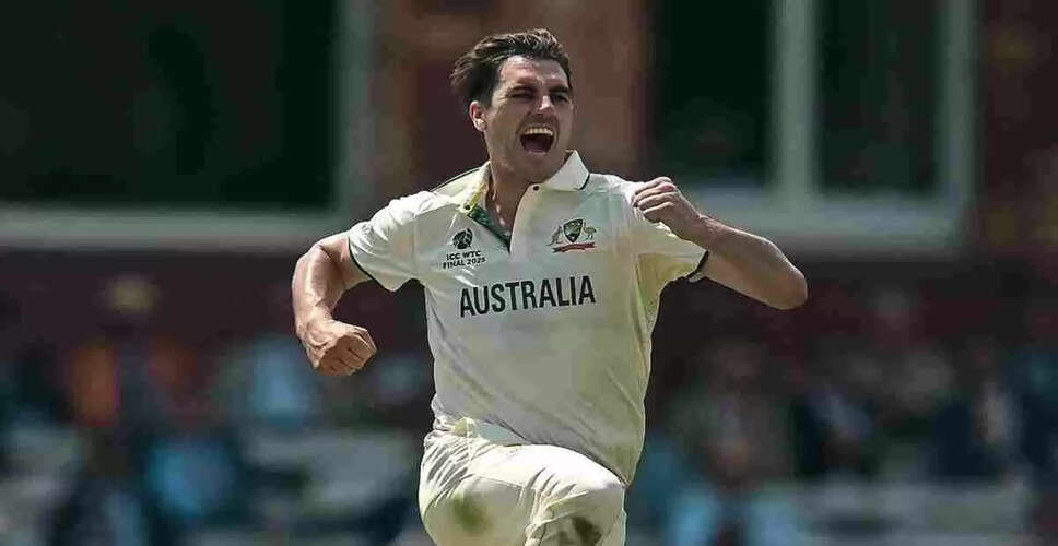 Pat Cummins Achieves Milestone in World Test Championship Final
