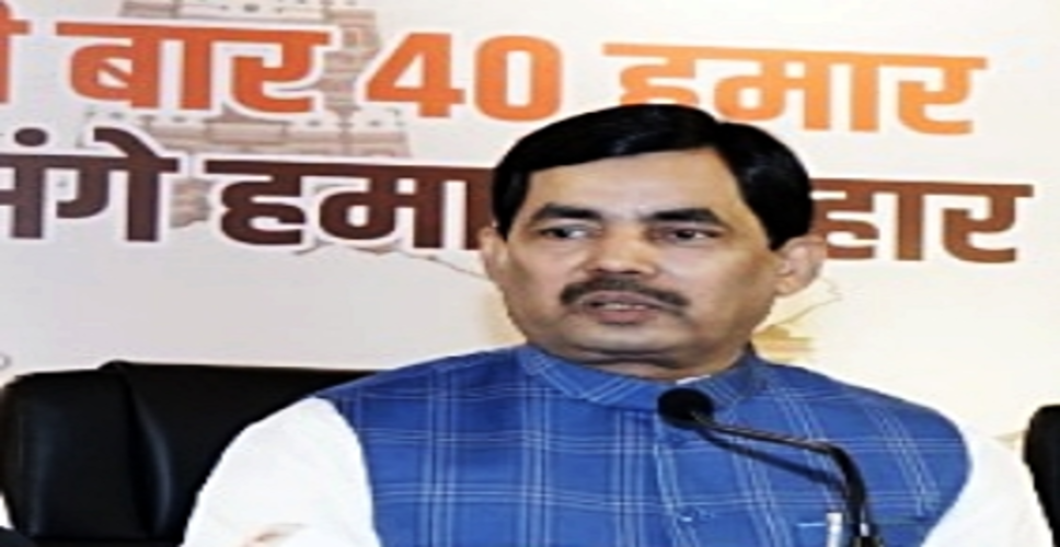 भाजपा का उम्मीदवार कोई भी हो, प्रधानमंत्री नरेंद्र मोदी के नाम पर ही डाला जाएगा वोट : शाहनवाज हुसैन