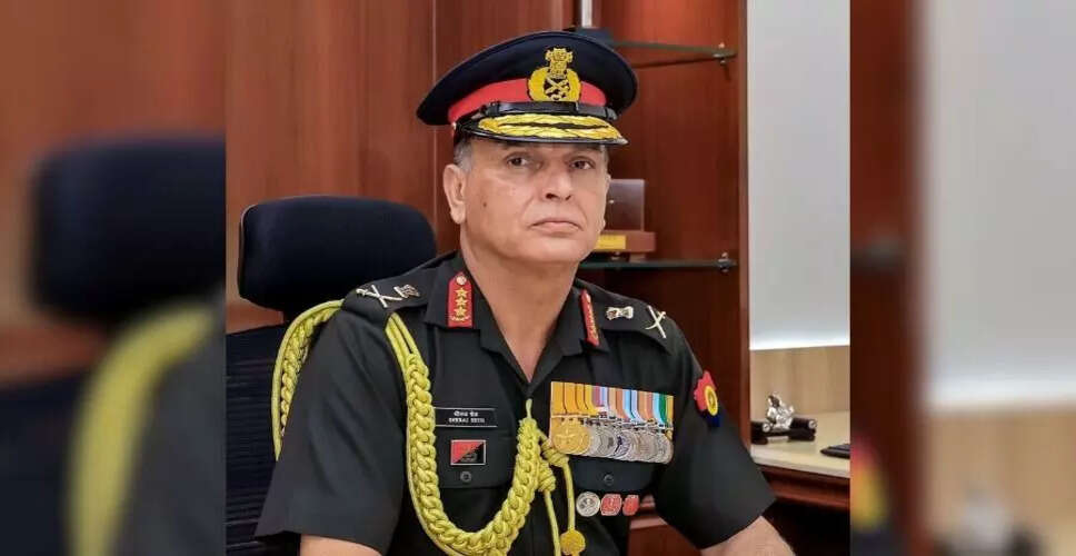 ल्ट जनरल धीरज सेठ होंगे भारतीय सेना के नए प्रमुख