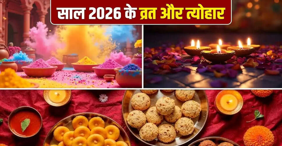 2026 में भारत के प्रमुख व्रत और त्योहार: जानें तारीखें और महत्व